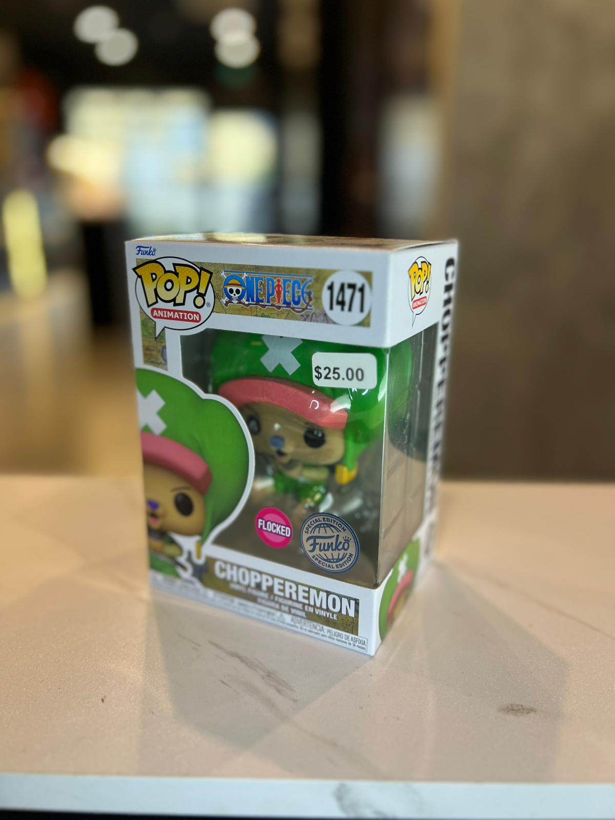 One Piece Choppermon Flocked Funko Pop #1471