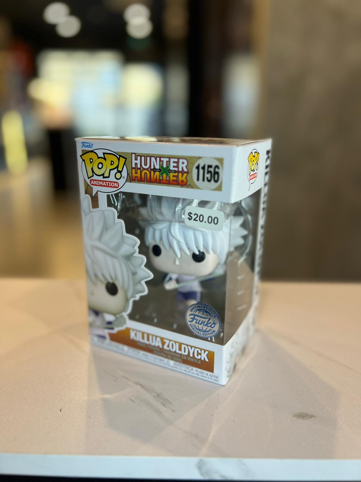 Funko Pop! Hunter X Hunter #1156 " KILLUA ZOLDYCK " Funko Special Edition