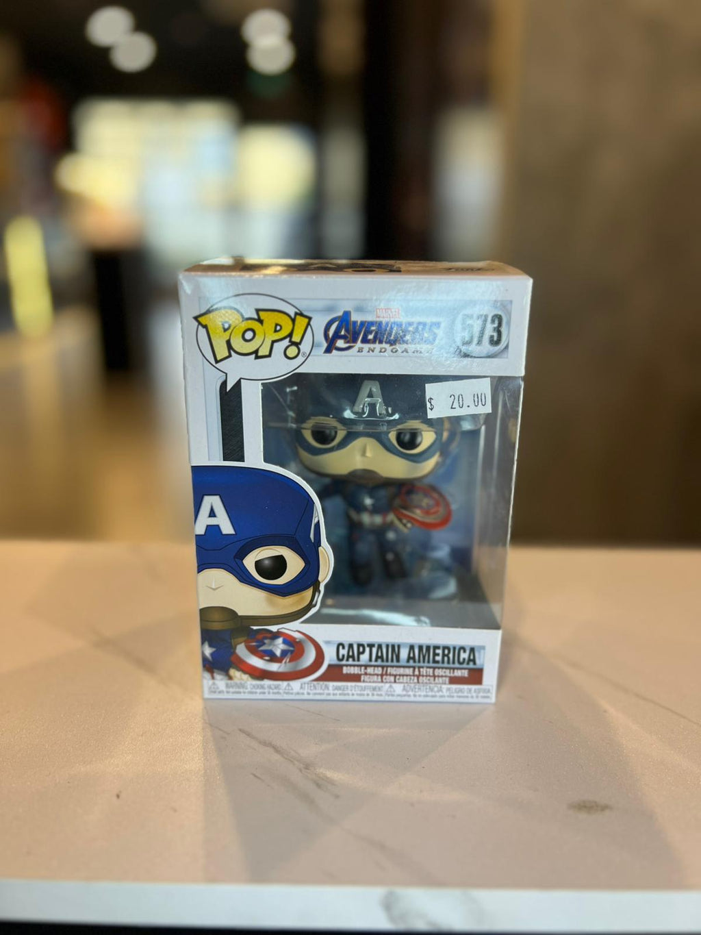 Captain America Marvel Avengers Endgame Funko Pop Vinyl #573