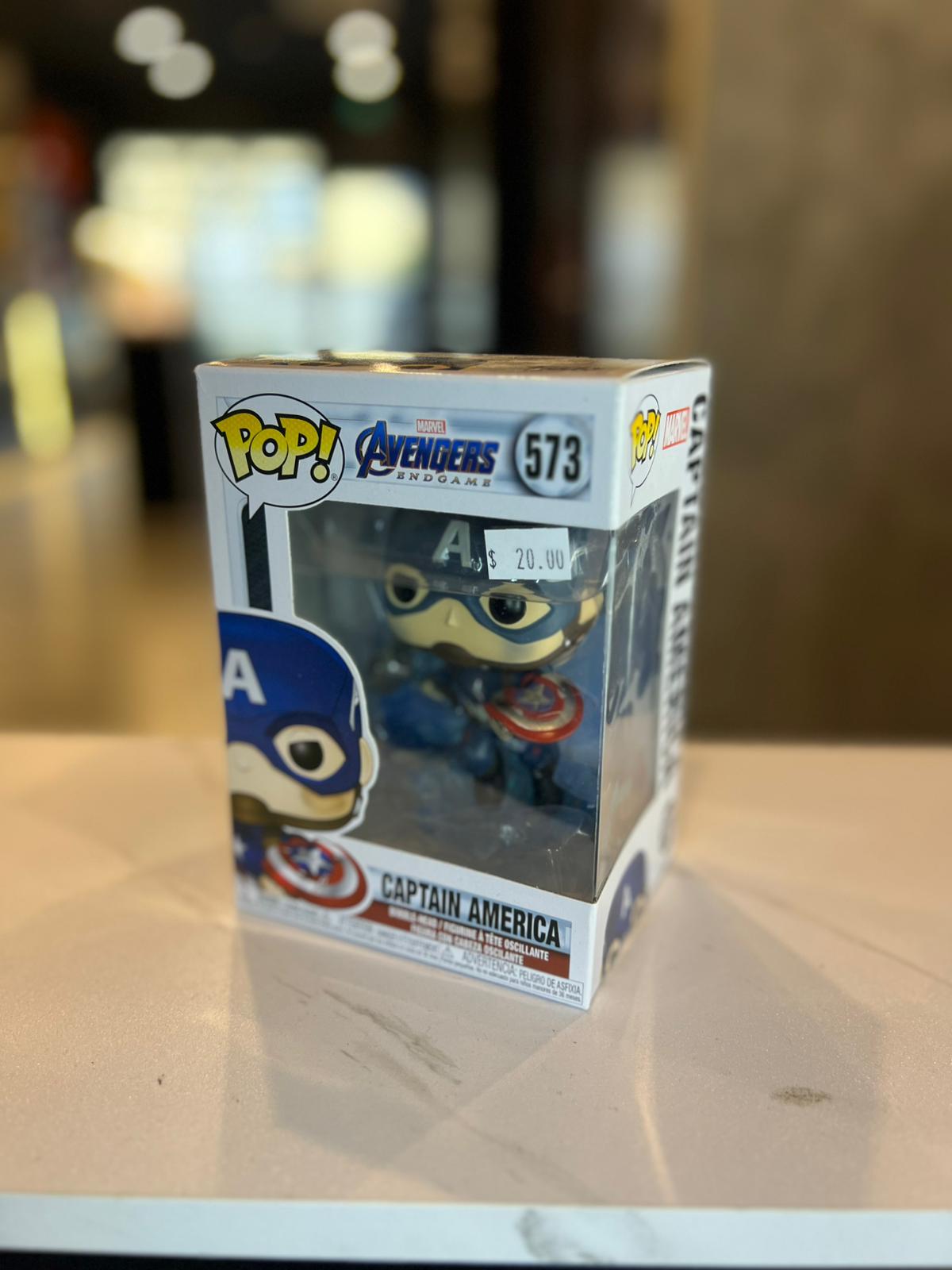 Captain America Marvel Avengers Endgame Funko Pop Vinyl #573