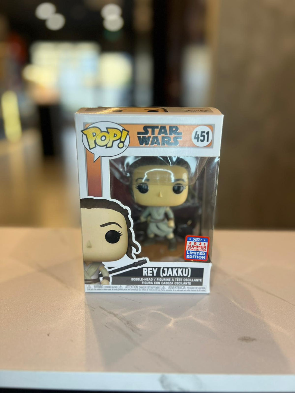 Pop Viynl Star Wars Rey (jakku) #451 limited edition