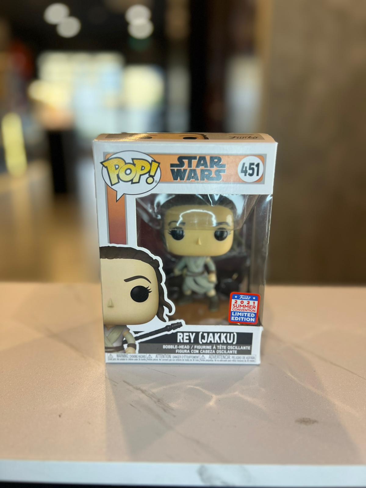 Pop Viynl Star Wars Rey (jakku) #451 limited edition