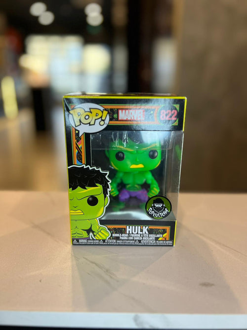 BLACKLIGHT HULK FUNKO POP 822 - BRAND NEW & UNOPENED - POPCULTCHA EXCLUSIVE