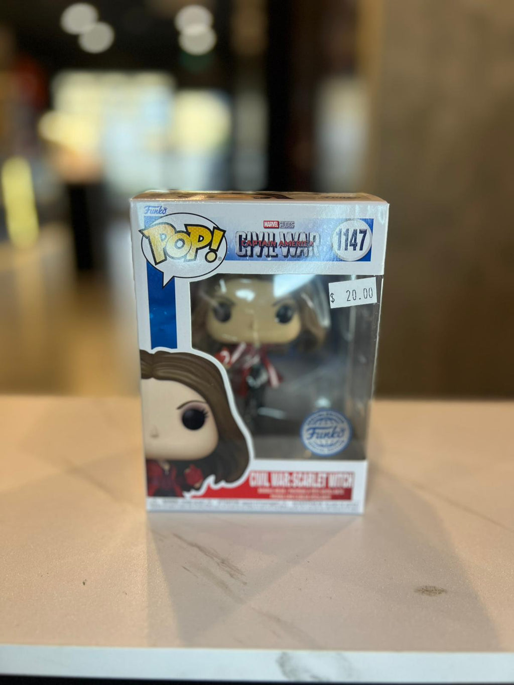 Funko Pop! Vinyl: Marvel - Civil War: Scarlet Witch (Special Edition) #1147