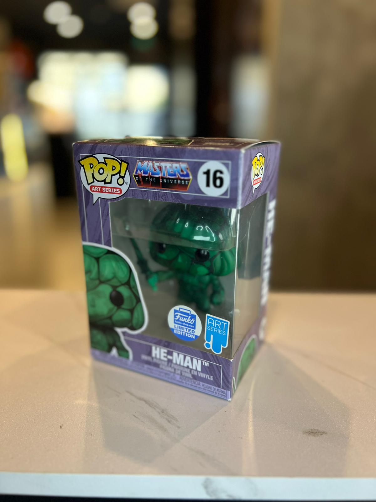 Funko Pop Art Series Limited Edition Masters Of The Universe 16 He-Man Free Post