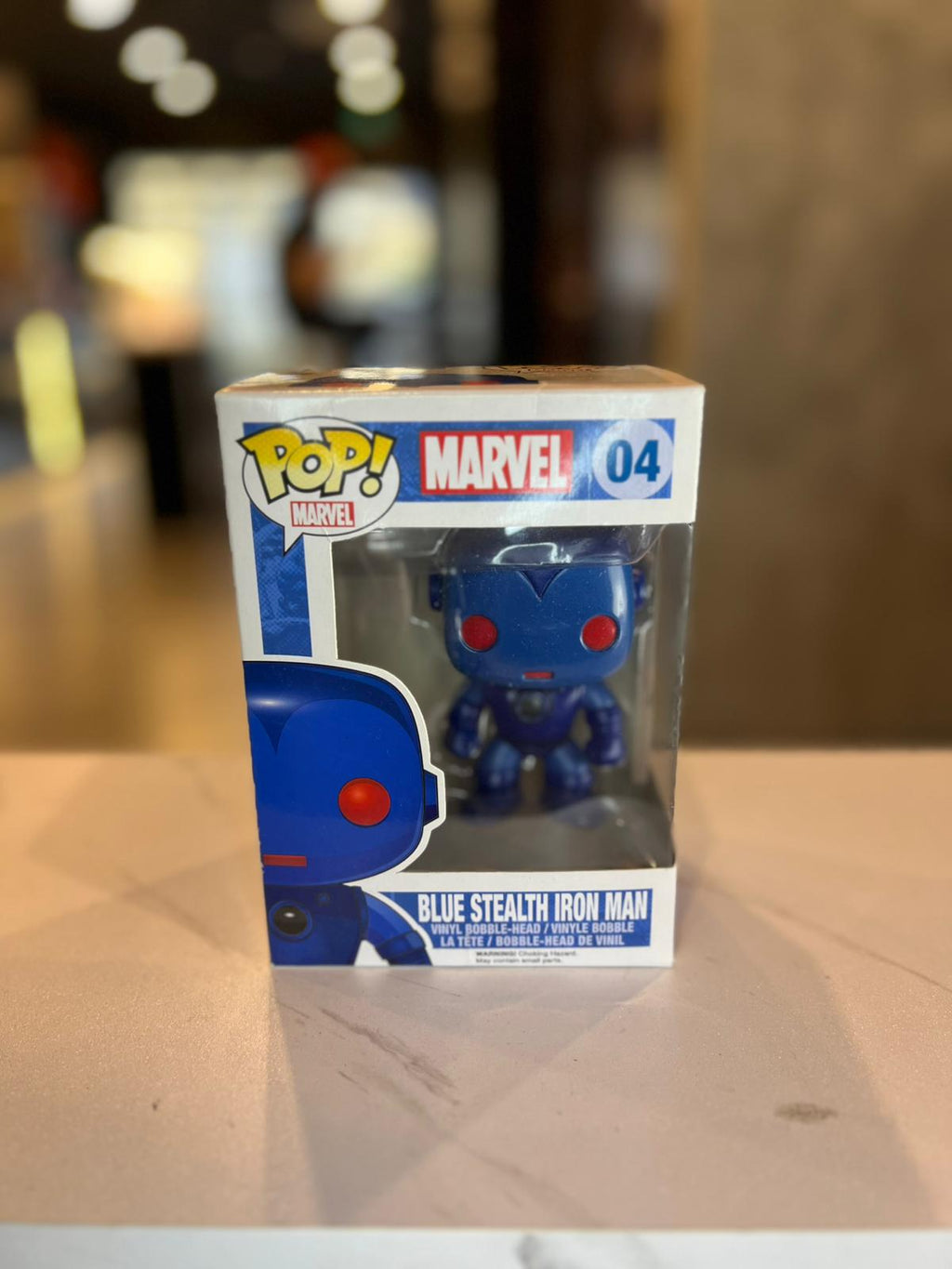 Funko pop - Blue Stealth Iron Man - Marvel 04