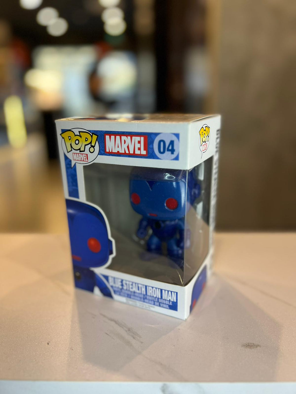 Funko pop - Blue Stealth Iron Man - Marvel 04