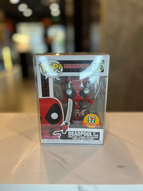 Deadpool- Deadpool In Cake #776 Funko Pop Vinyl. 7-Eleven Exclusive