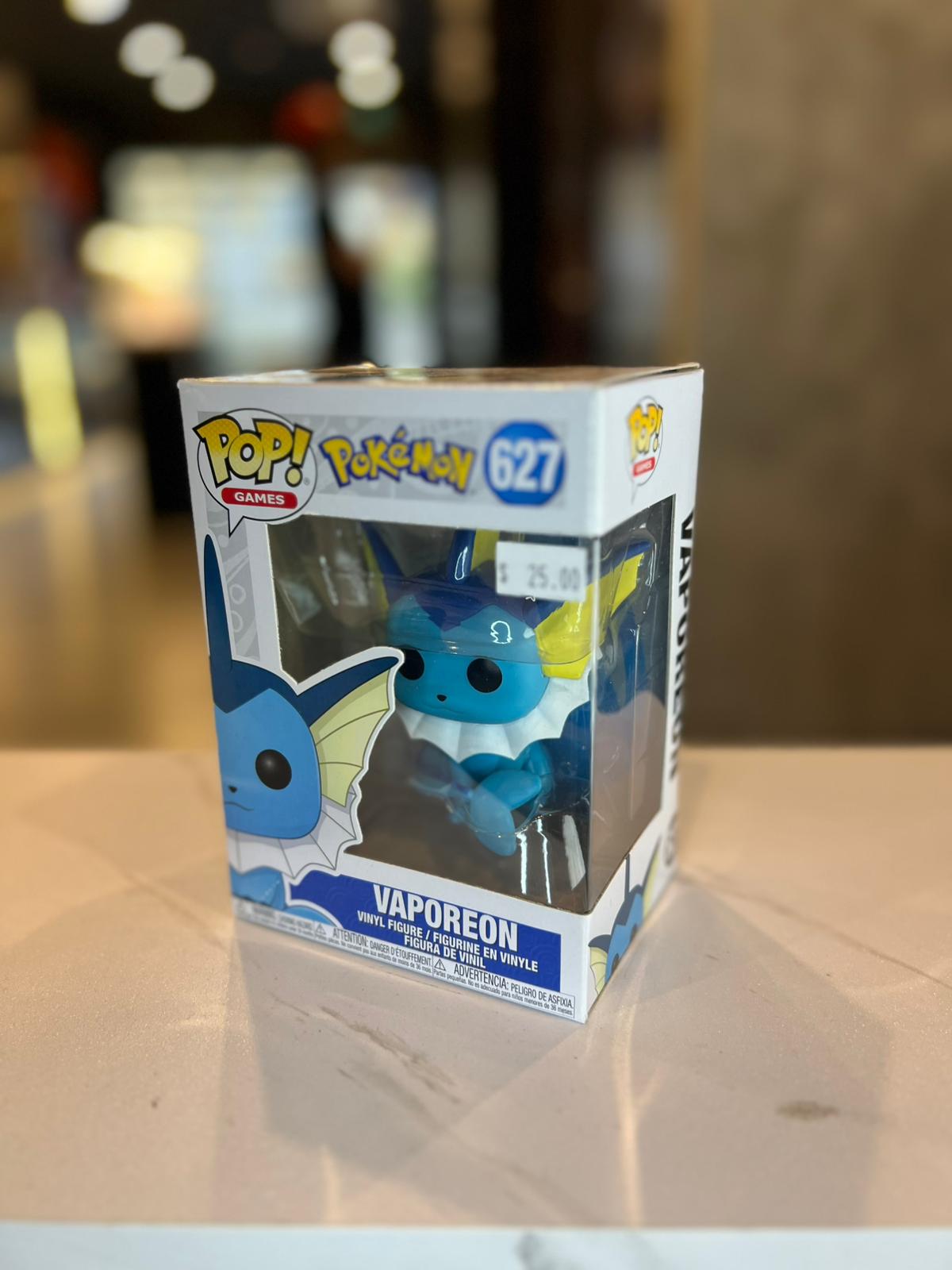 Funko Pop! Vinyl: Pokémon EEVEELUTIONS - Vaporeon #627