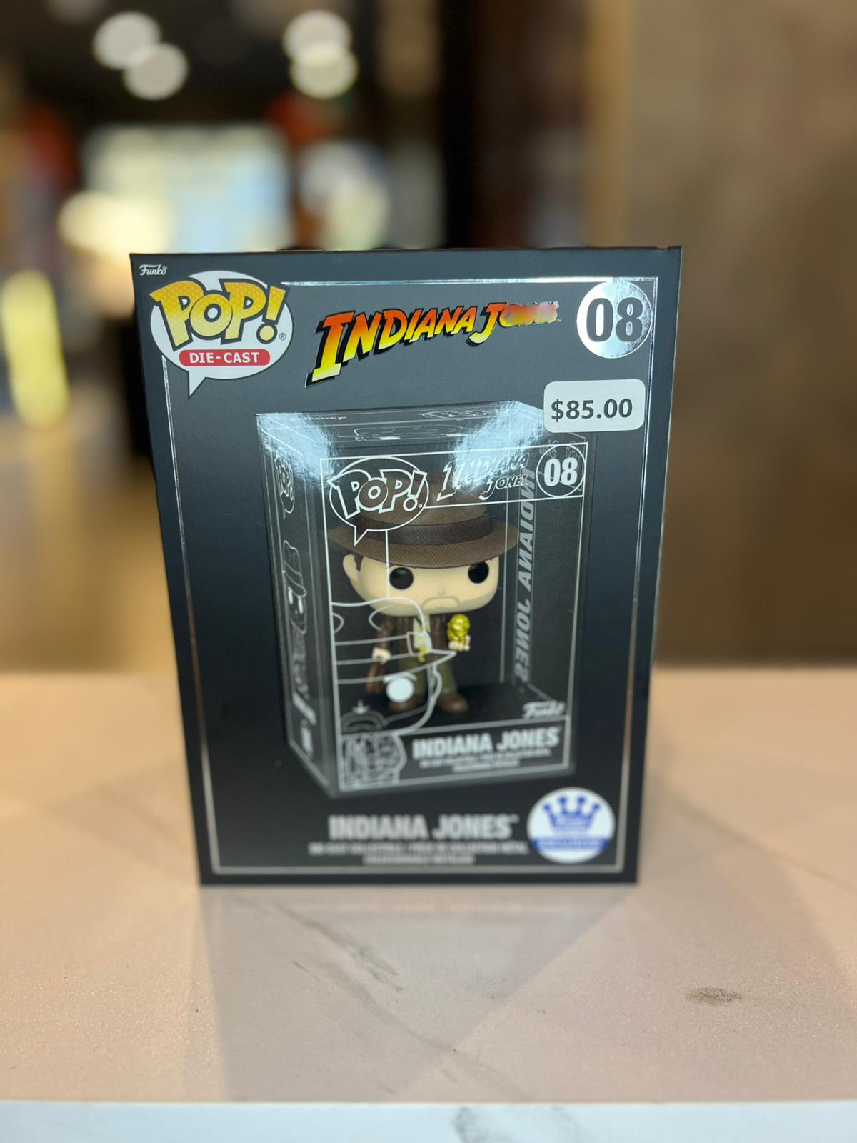 Funko Pop! Exclusive Die-Cast Indiana Jones 08 - New in Opened Box