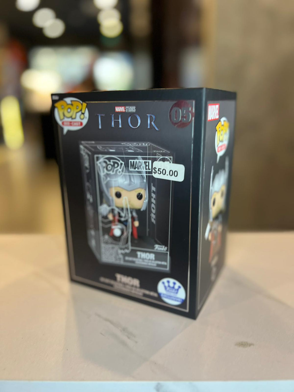 Funko POP! Thor #05 Die-Cast Funko Shop Exclusive Marvel Studios COMMON
