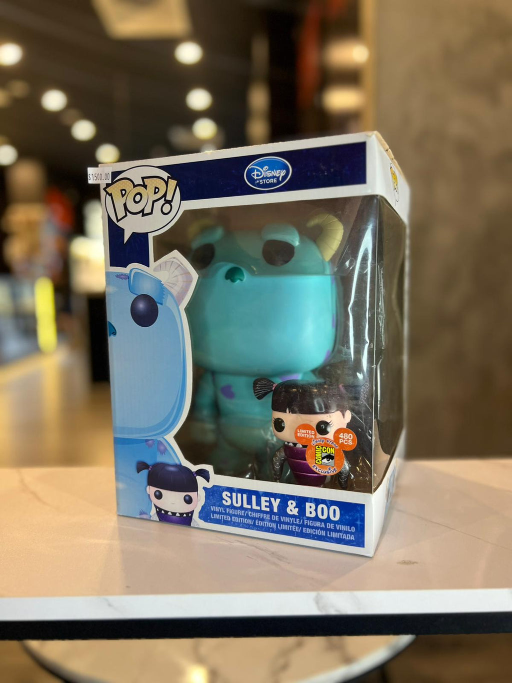 Funko Pop! - Sulley & Boo - Limited Edition Comic Con Disney Store Excl 480 Pcs