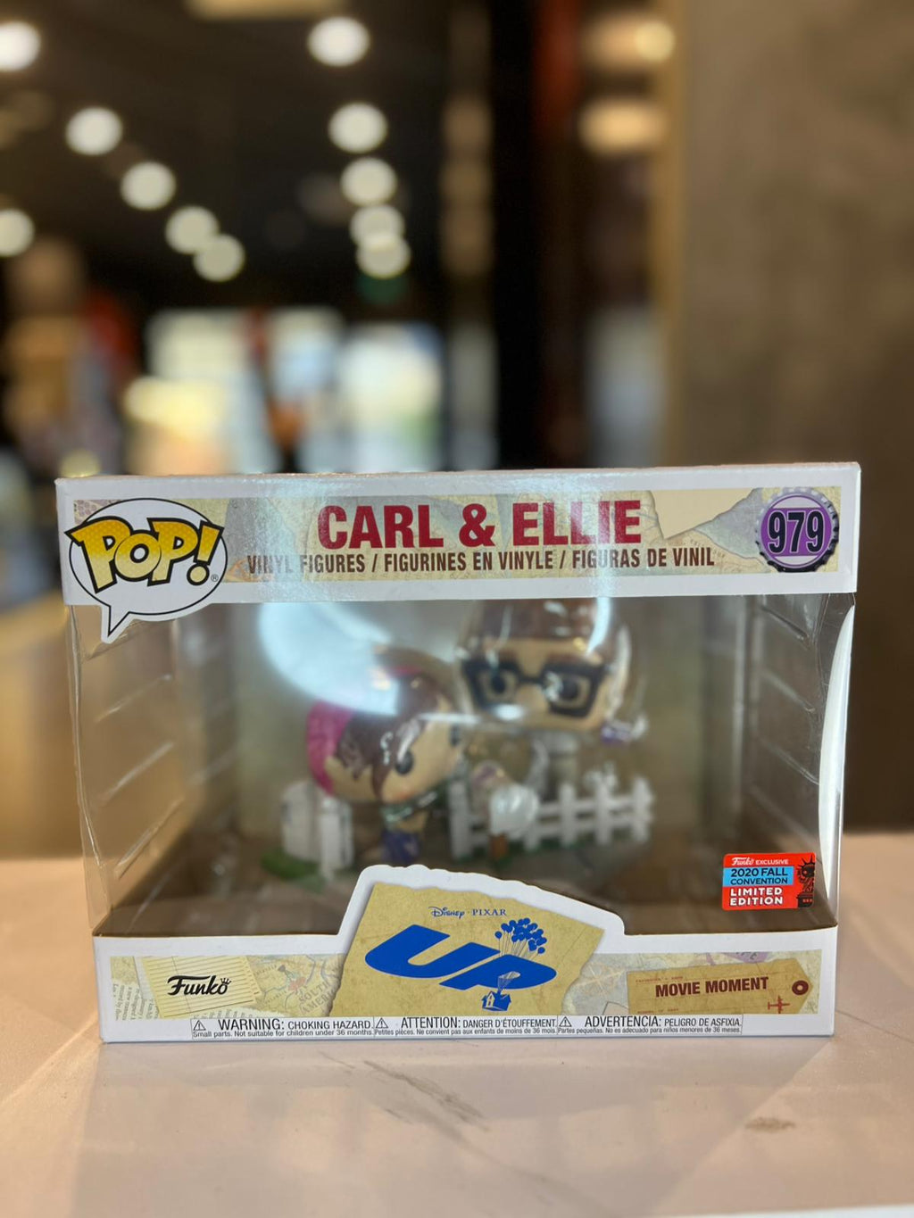 Carl and Ellie Disney Up! #979 Funko pop! vinyl NYCC 2020