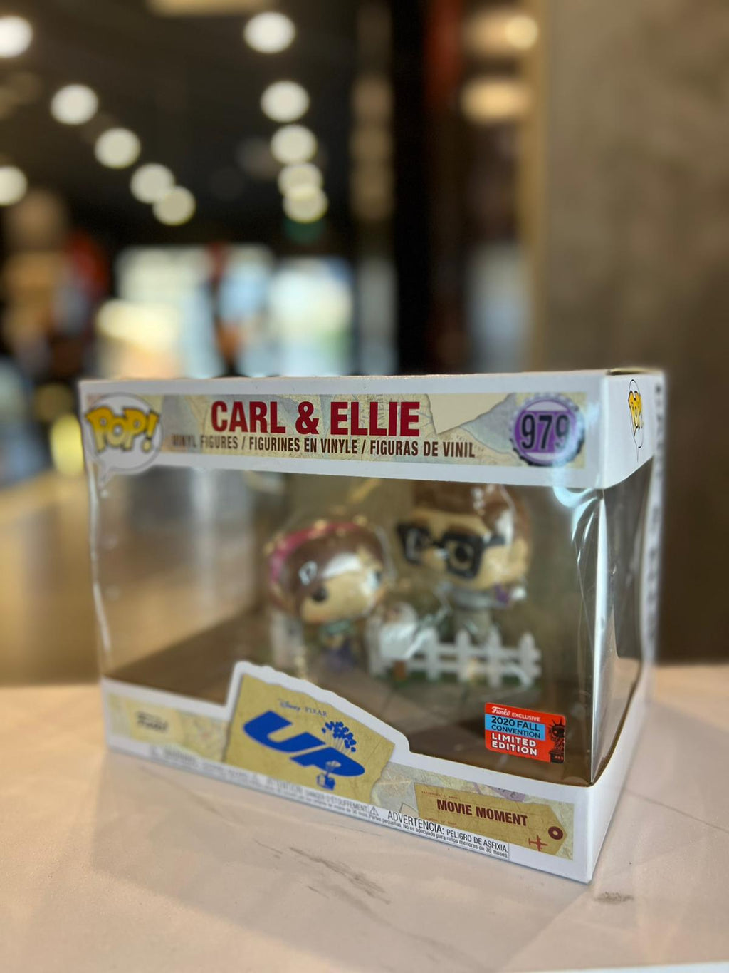 Carl and Ellie Disney Up! #979 Funko pop! vinyl NYCC 2020