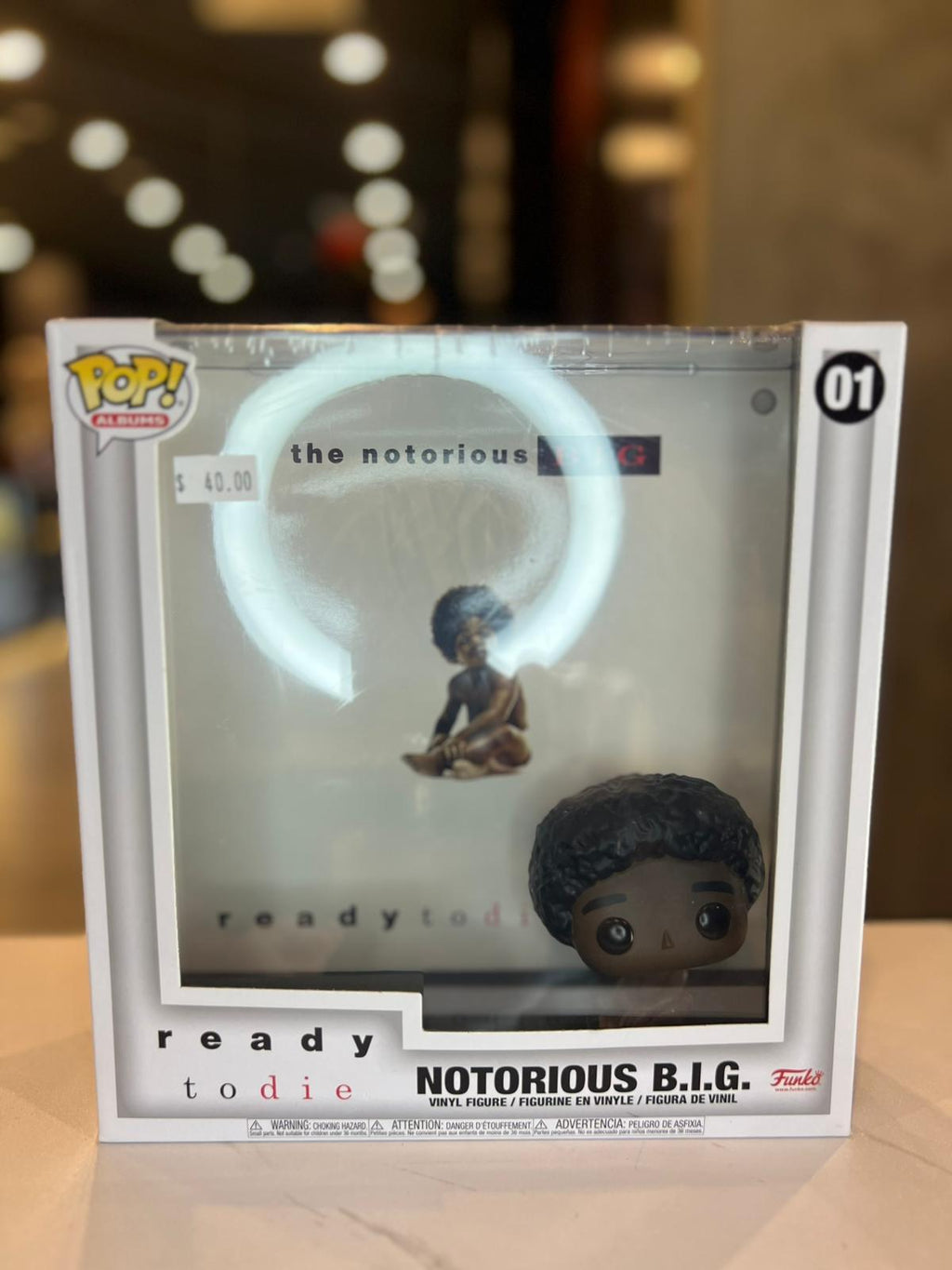 Funko Pop! Pop Albums Notorious B.I.G Ready To Die Biggie Smalls #01