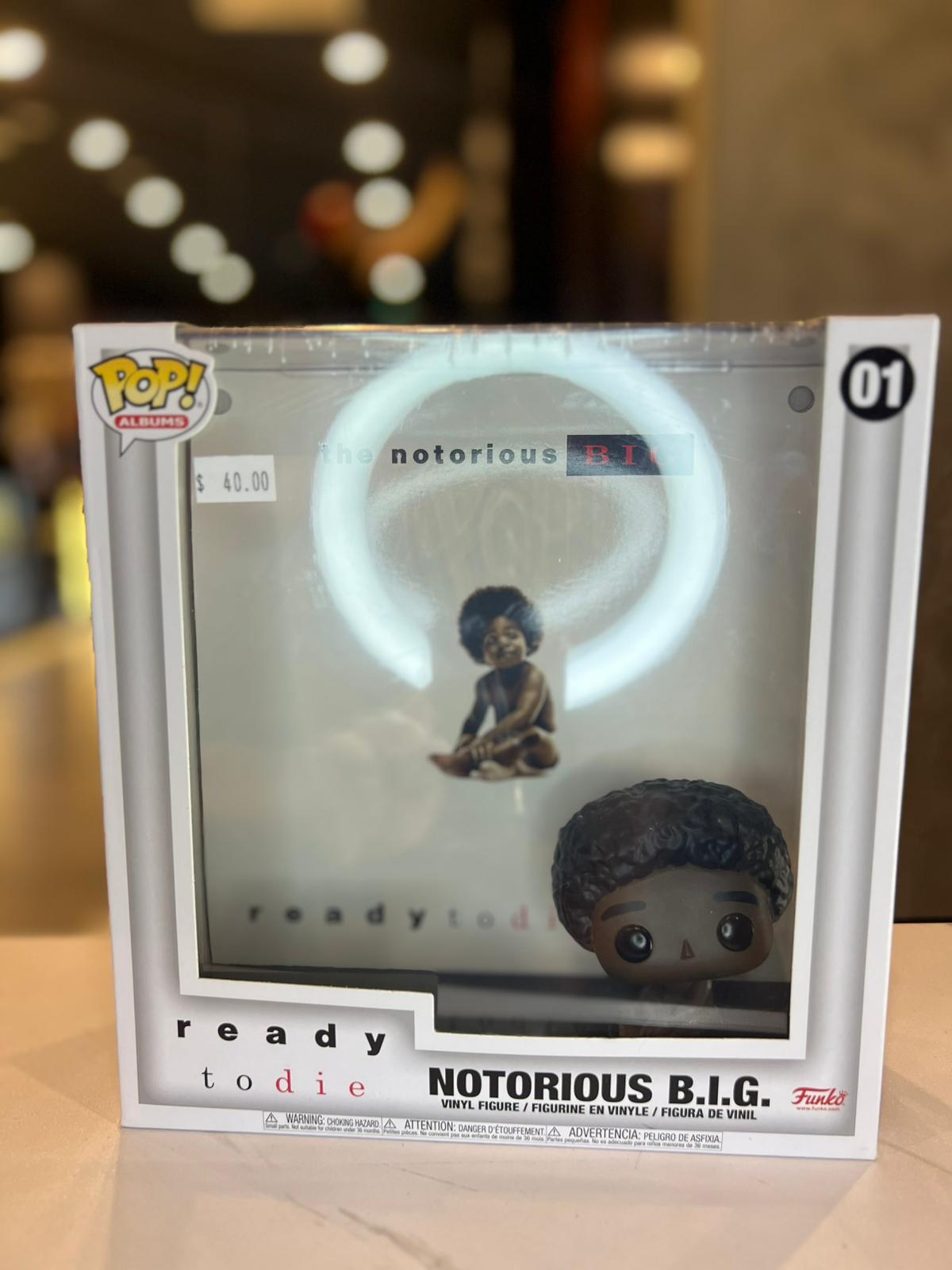 Funko Pop! Pop Albums Notorious B.I.G Ready To Die Biggie Smalls #01
