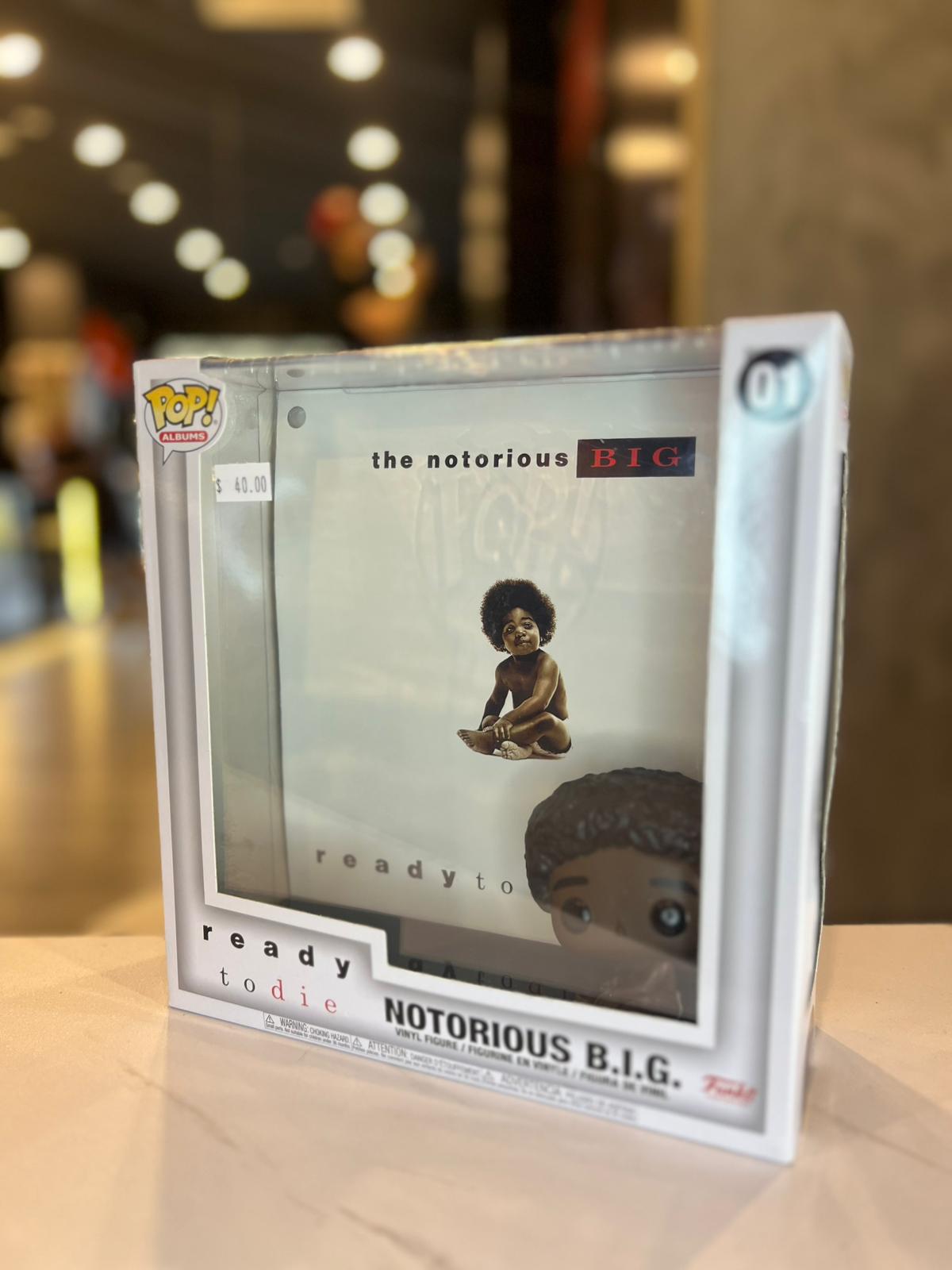 Funko Pop! Pop Albums Notorious B.I.G Ready To Die Biggie Smalls #01