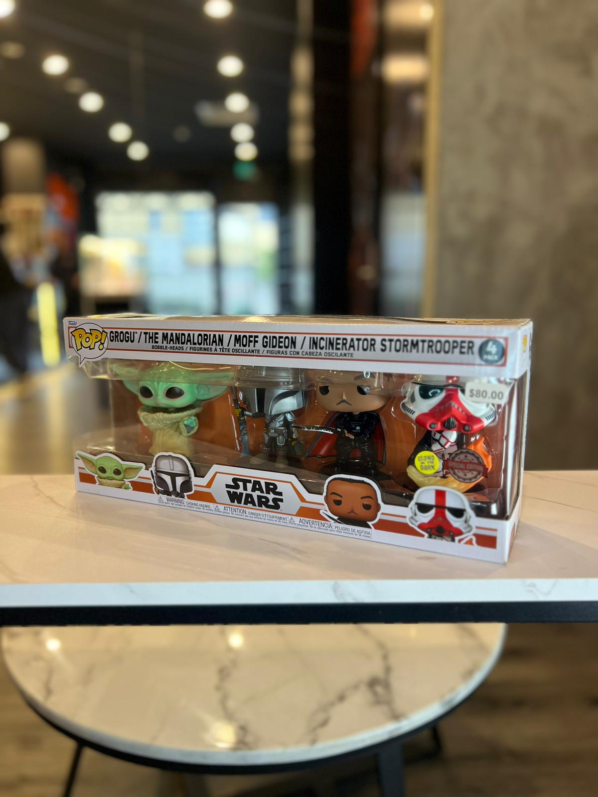 Star Wars: The Mandalorian - Exclusive Funko Pop! Vinyl 4-pack