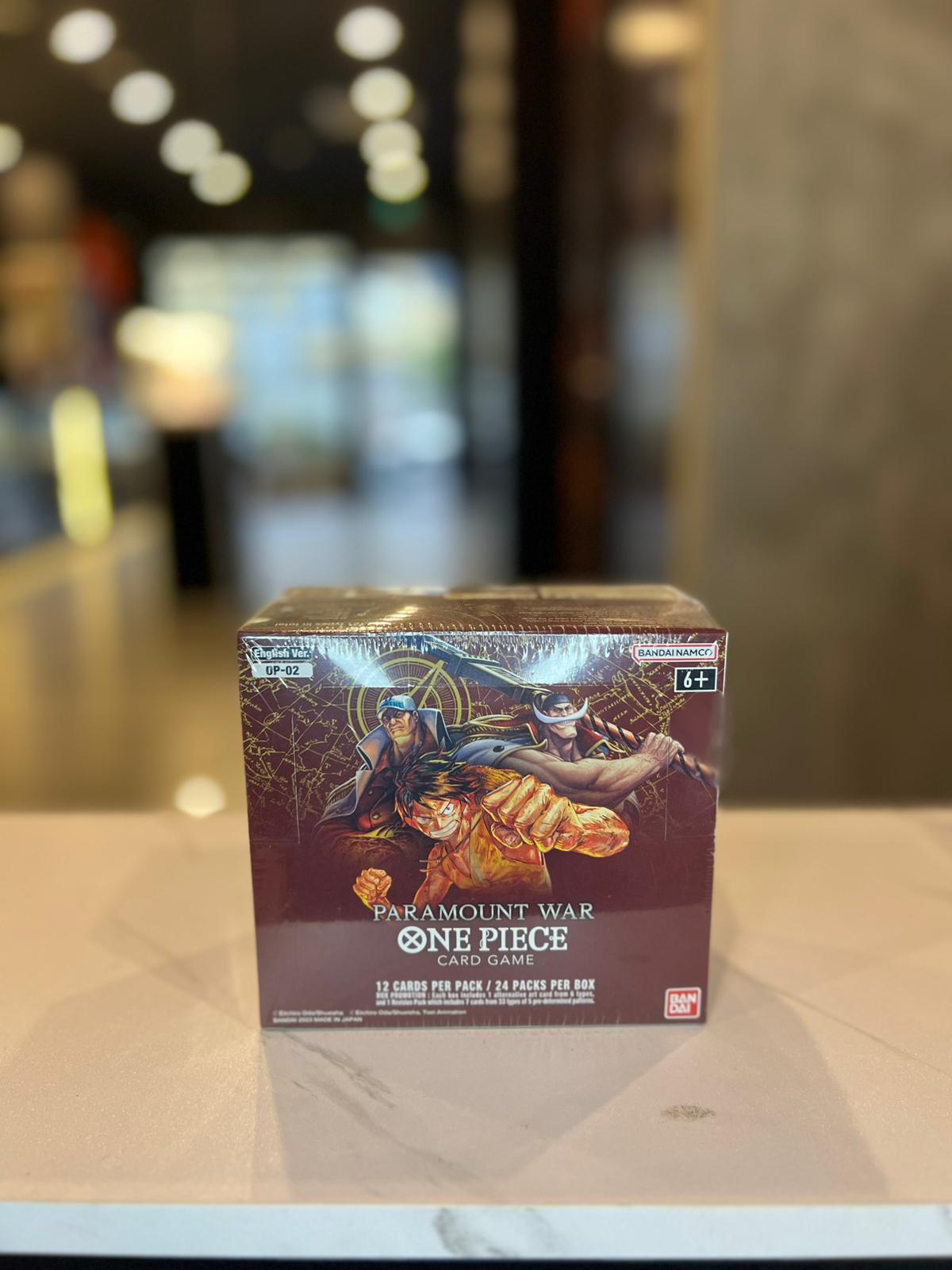OP-02 One Piece TCG Card - Paramount War