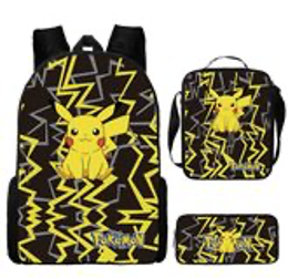 Pikachu Design Bag Set