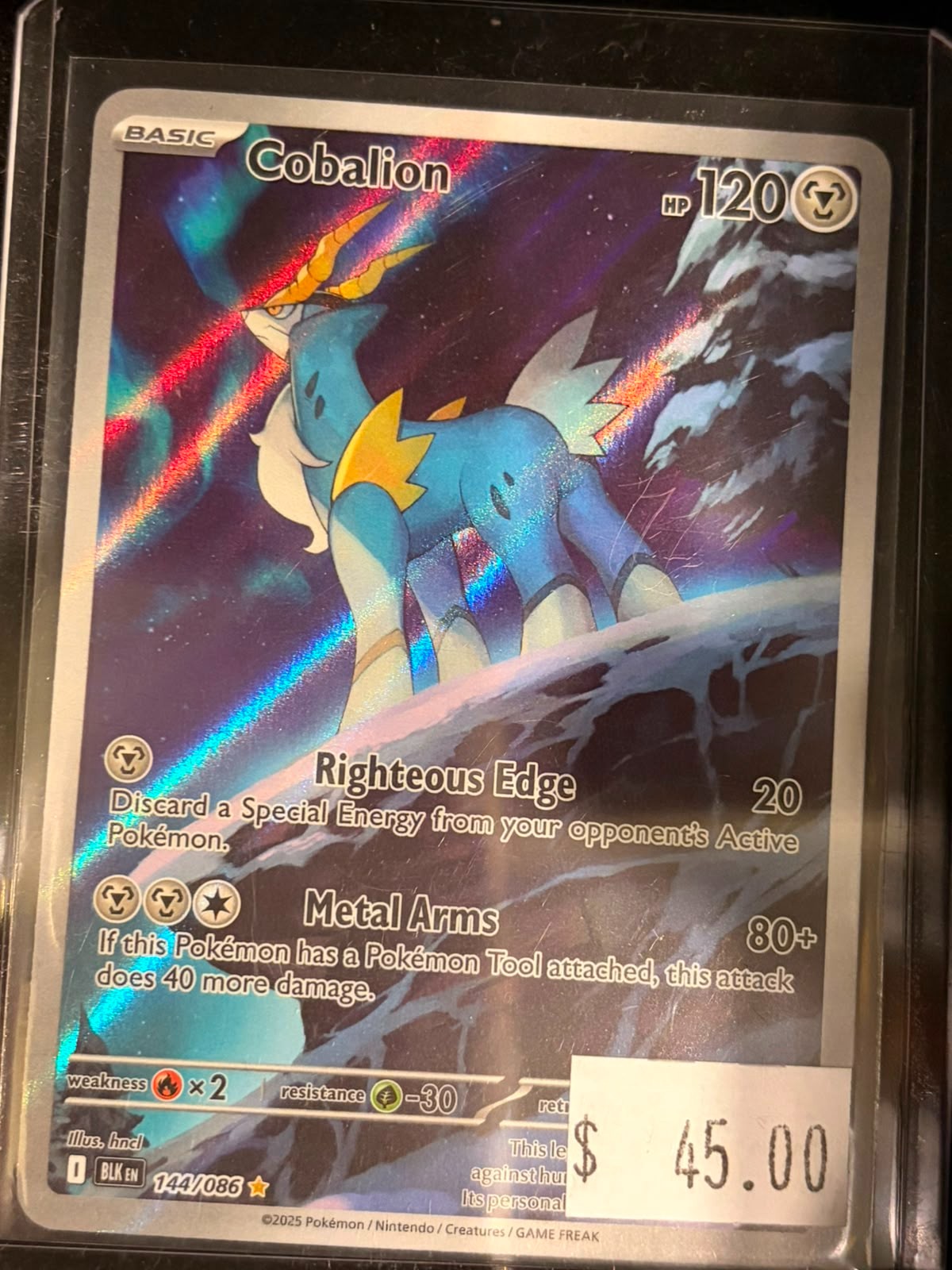 Pokémon Cobalion 144/086