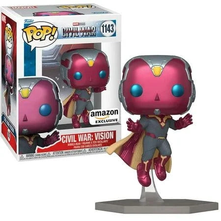 Funko Pop! Marvel Vision Vinyl Bobble Head (Civil War)