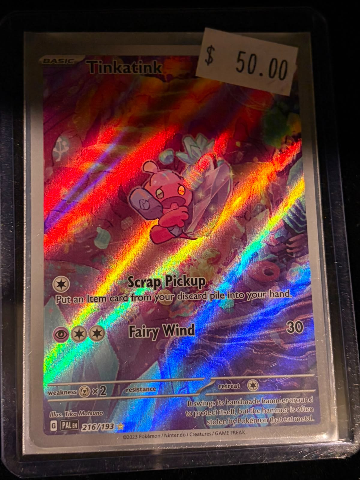 Pokémon Tinkatink 216/193