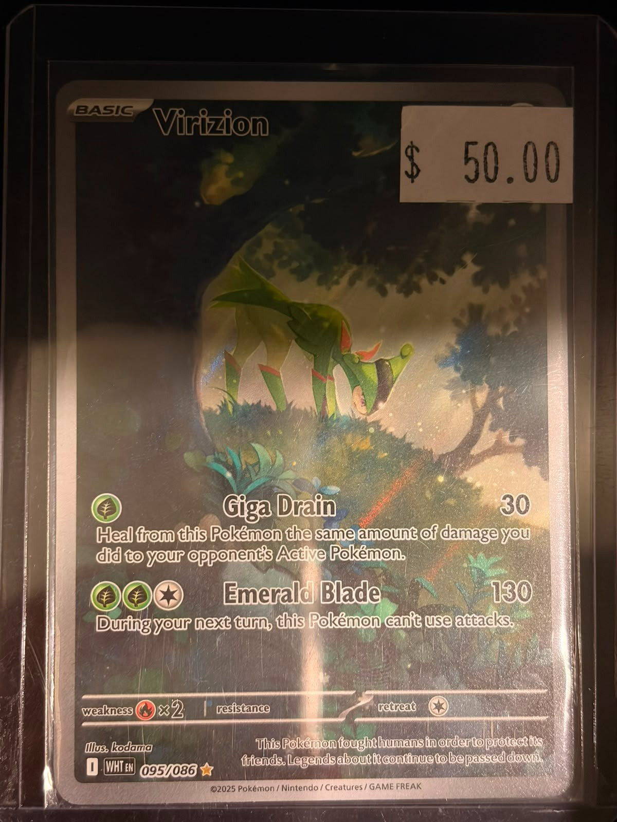 Pokémon Virizion WHT 095/086
