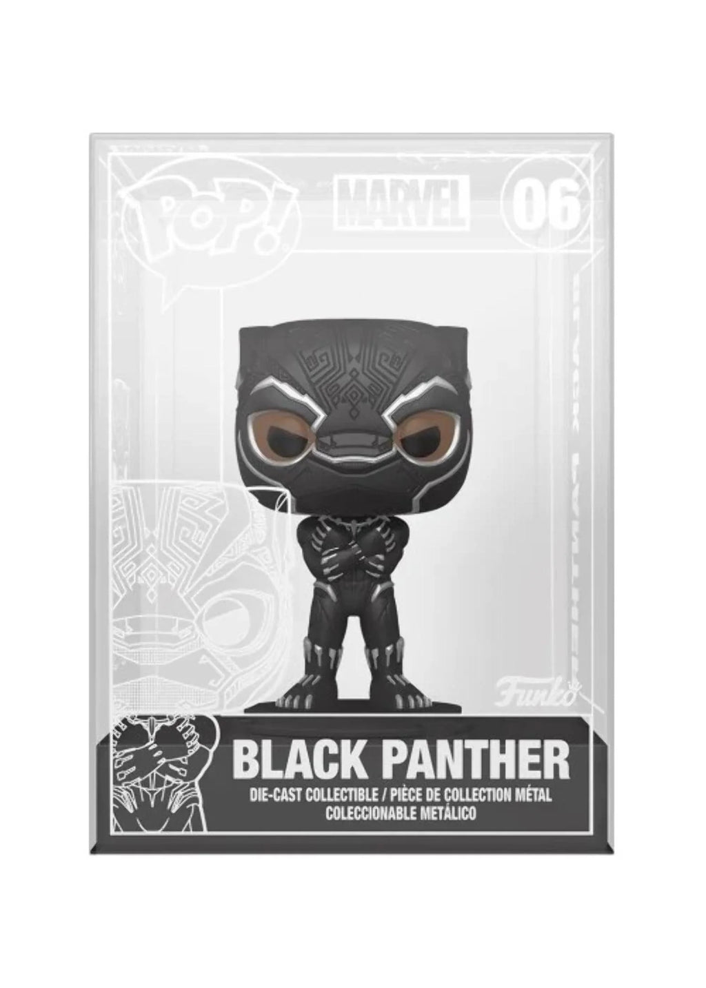 Funko POP Die Cast 06 Black Panther Funko Exclusive