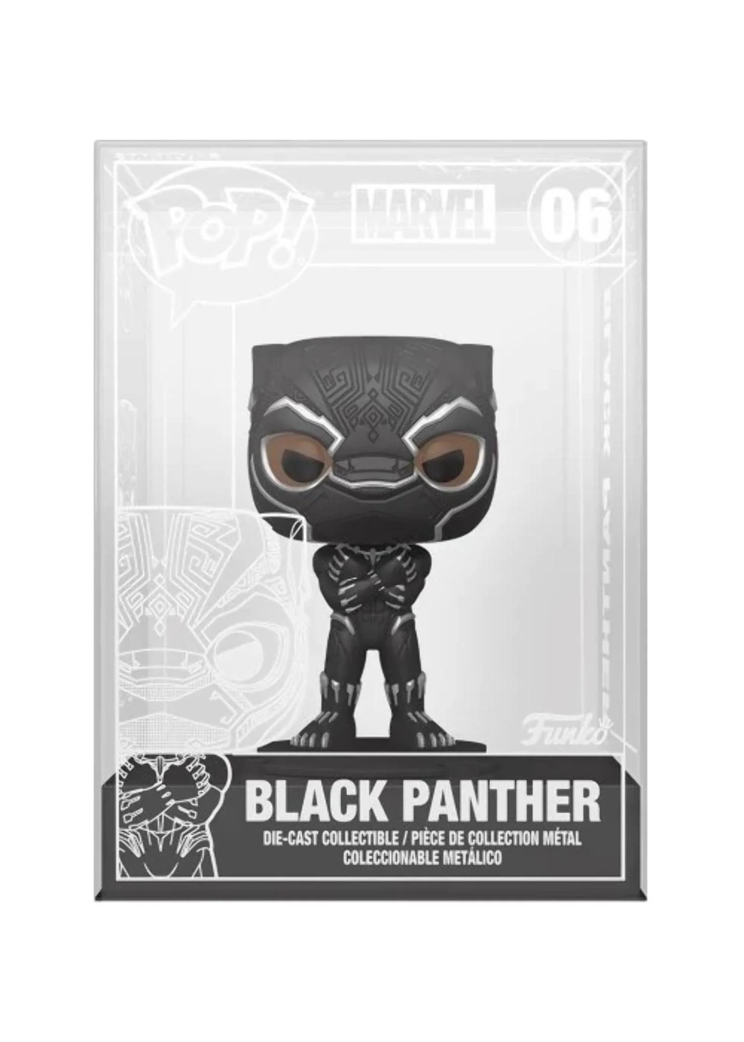 Funko POP Die Cast 06 Black Panther Funko Exclusive