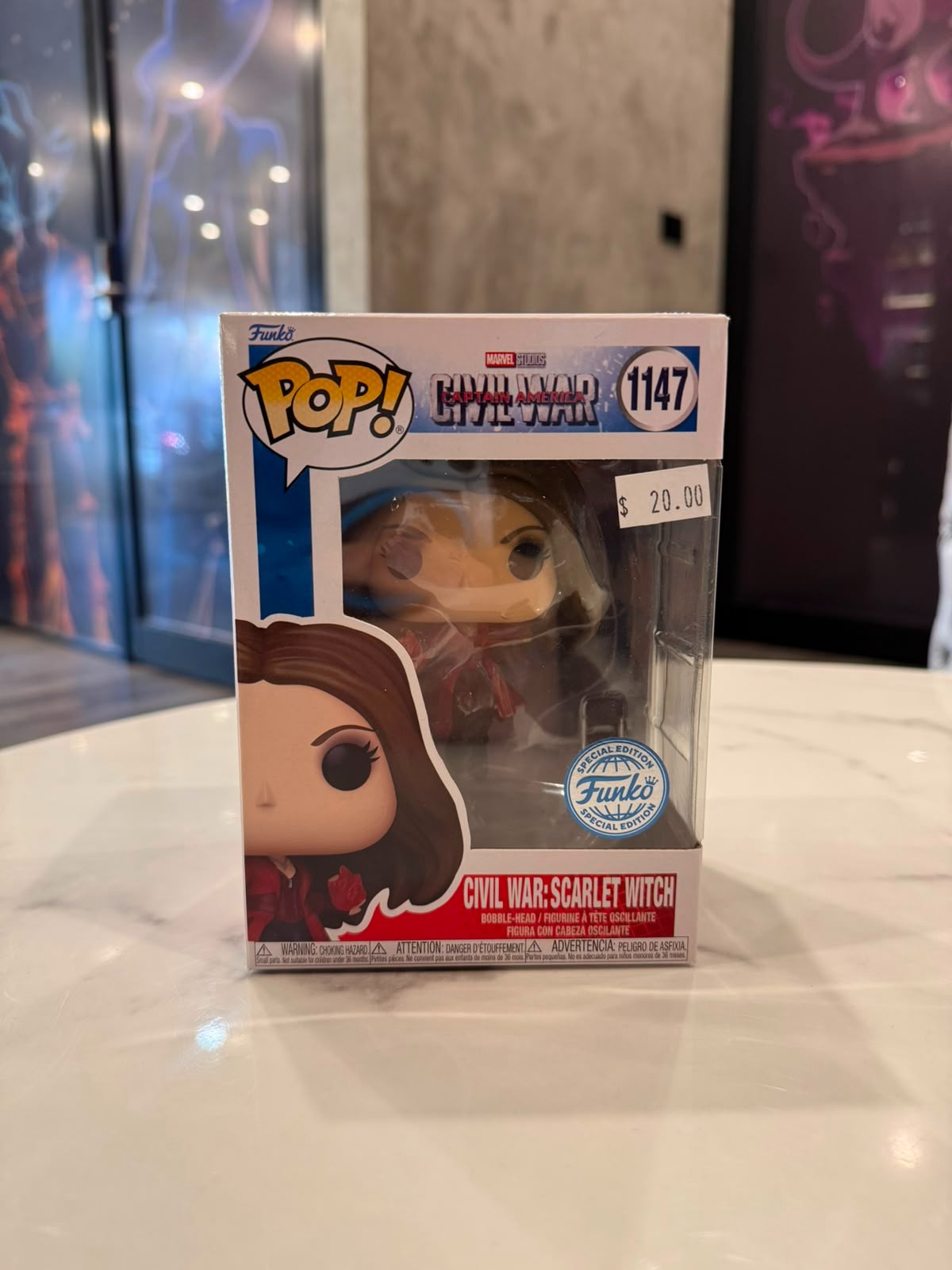 Funko Pop! Marvel: Captain America: Civil War Build a Scene