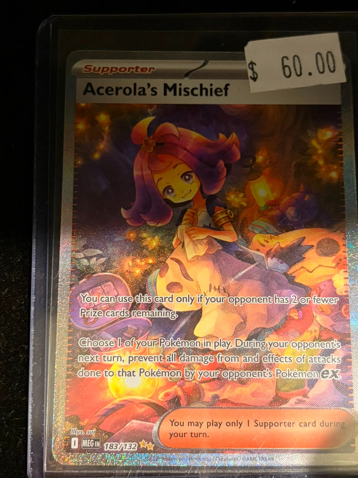 Pokémon Acerola's Mischief MEG 183/132