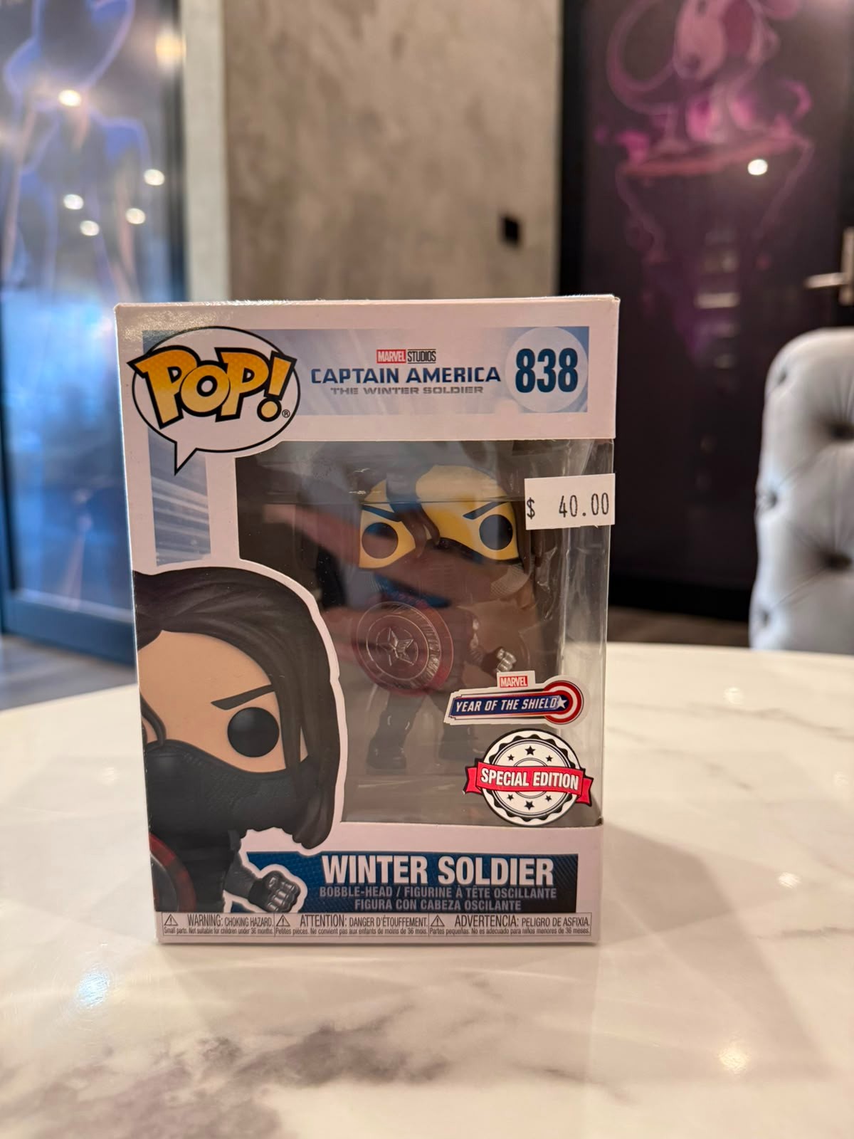 Funko Pop! Marvel: Year of the Shield