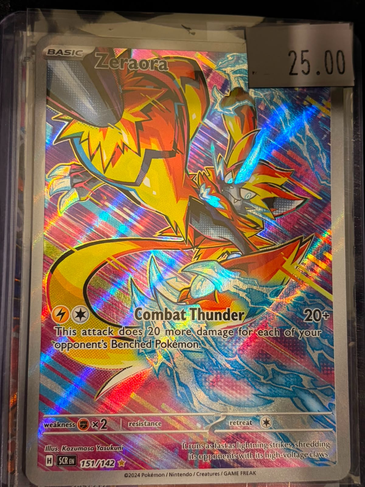 Pokémon Zeraora  SCR 151/142