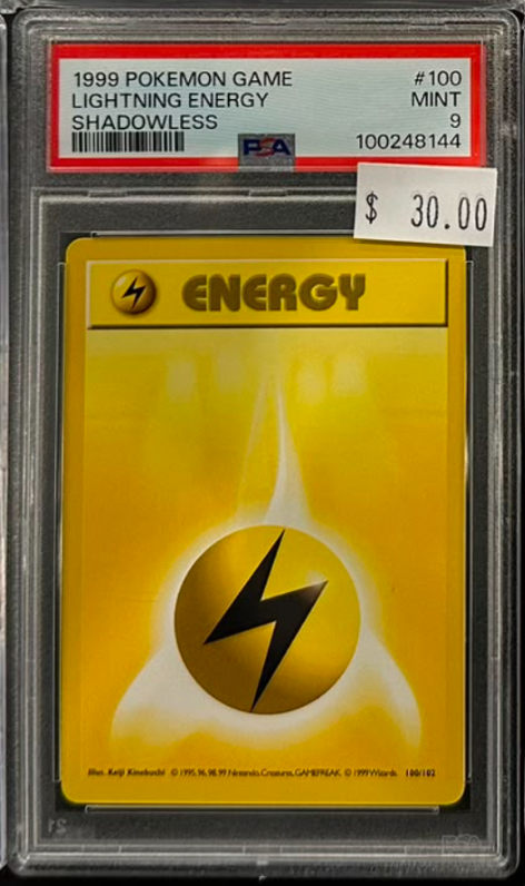 Pokemon Lightning Energy 100
