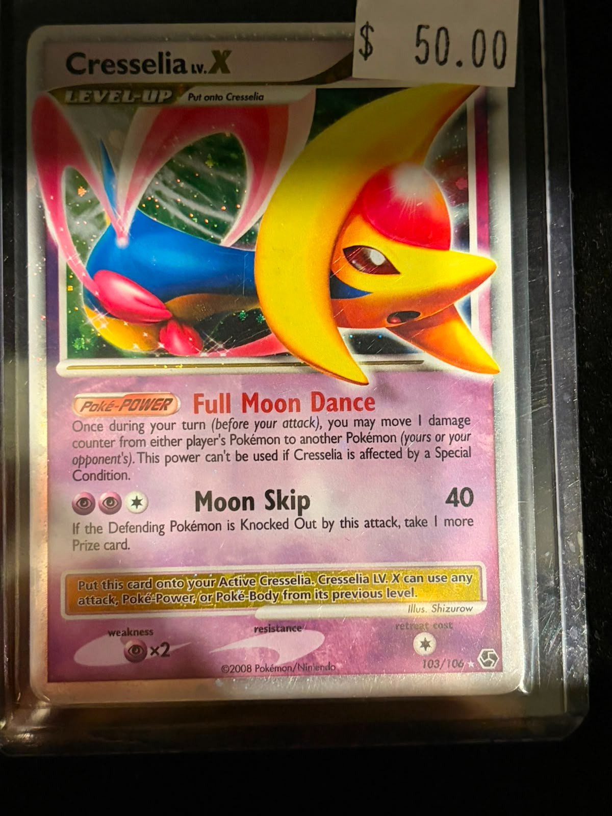 Pokémon Cresselia lv. X 103/106