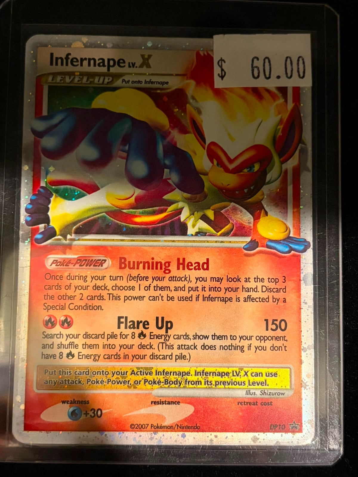 Pokémon Infernape LV.X DP10