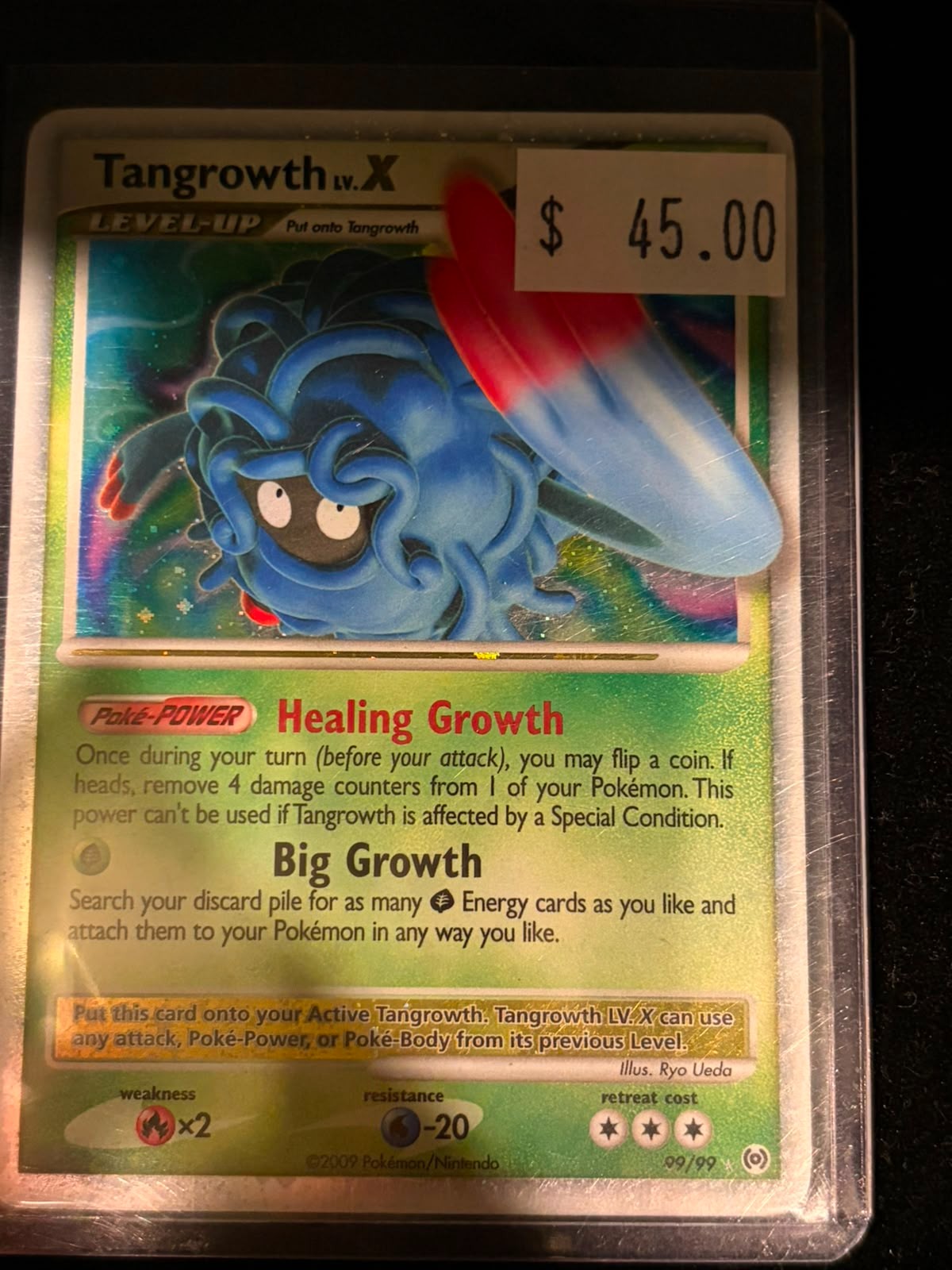 Pokémon Tangrowth LV.X 09/99