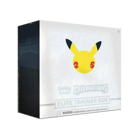 Pokémon Trading Card Games: 25th Anniversary Celebrations Elite Trainer Box