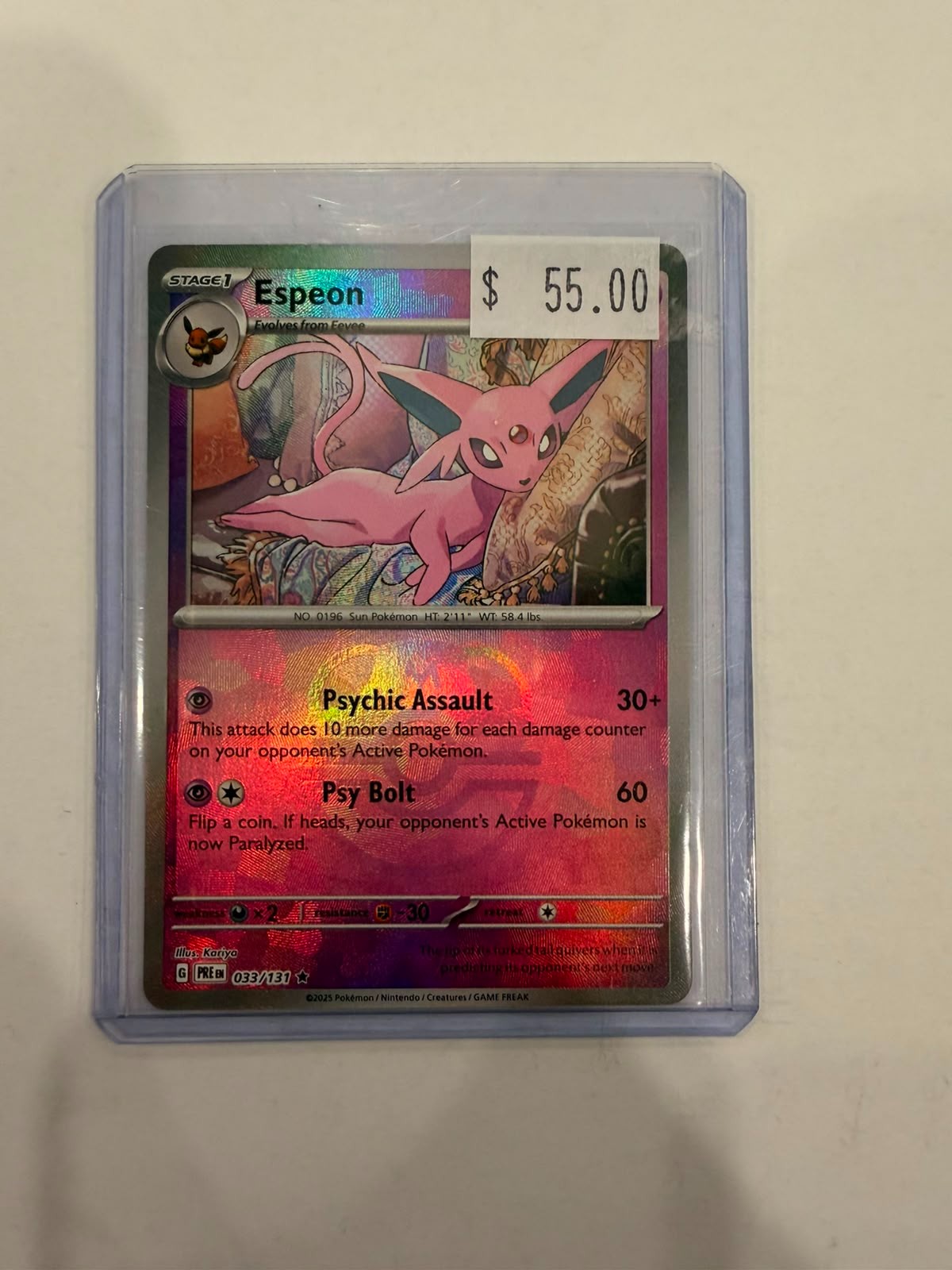 Pokémon Espeon 033/131