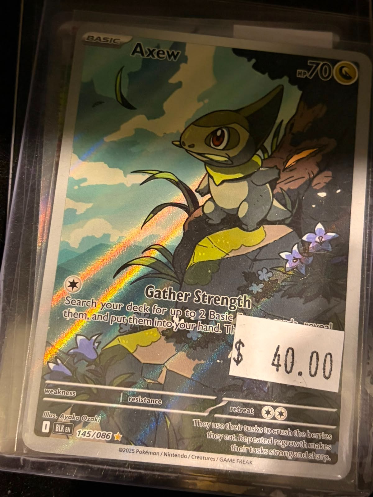 Pokémon Axew 145/086