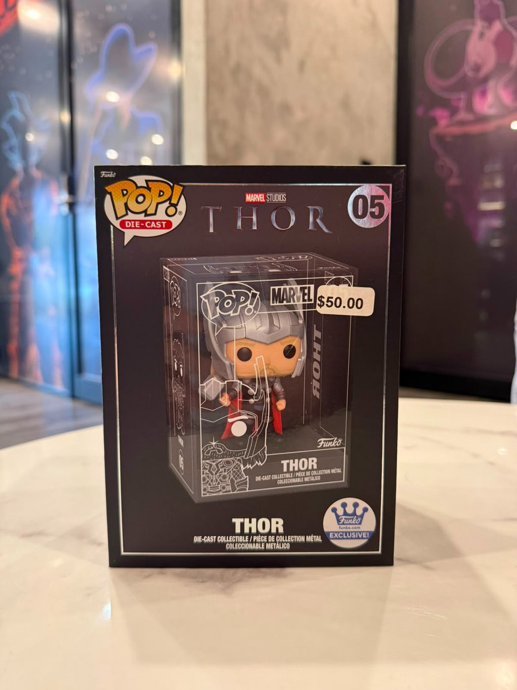 Funko Pop! Die-Cast Marvel Thor #05 Funko Shop Exclusive