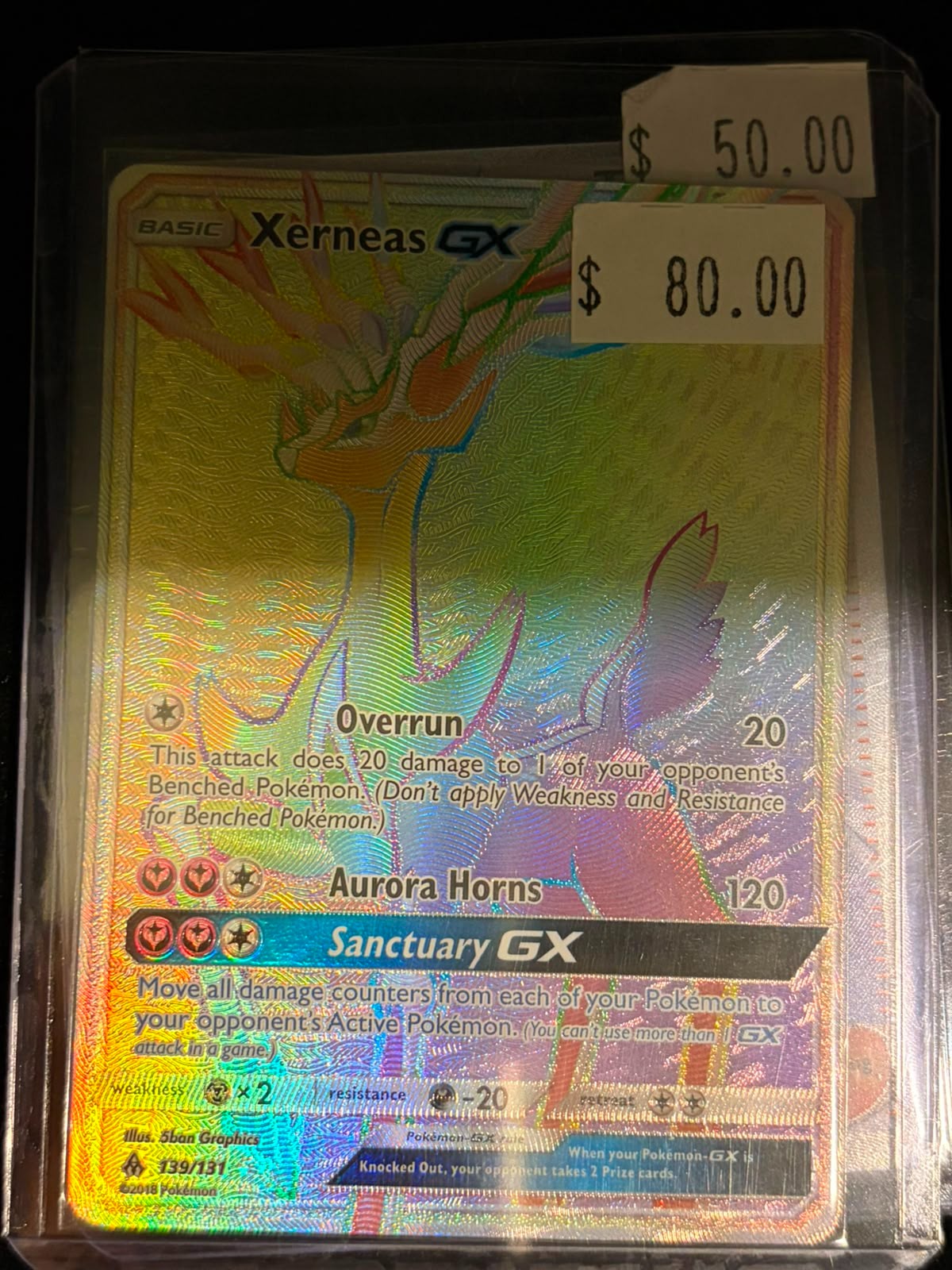 Pokémon Xerneas GX 139/131