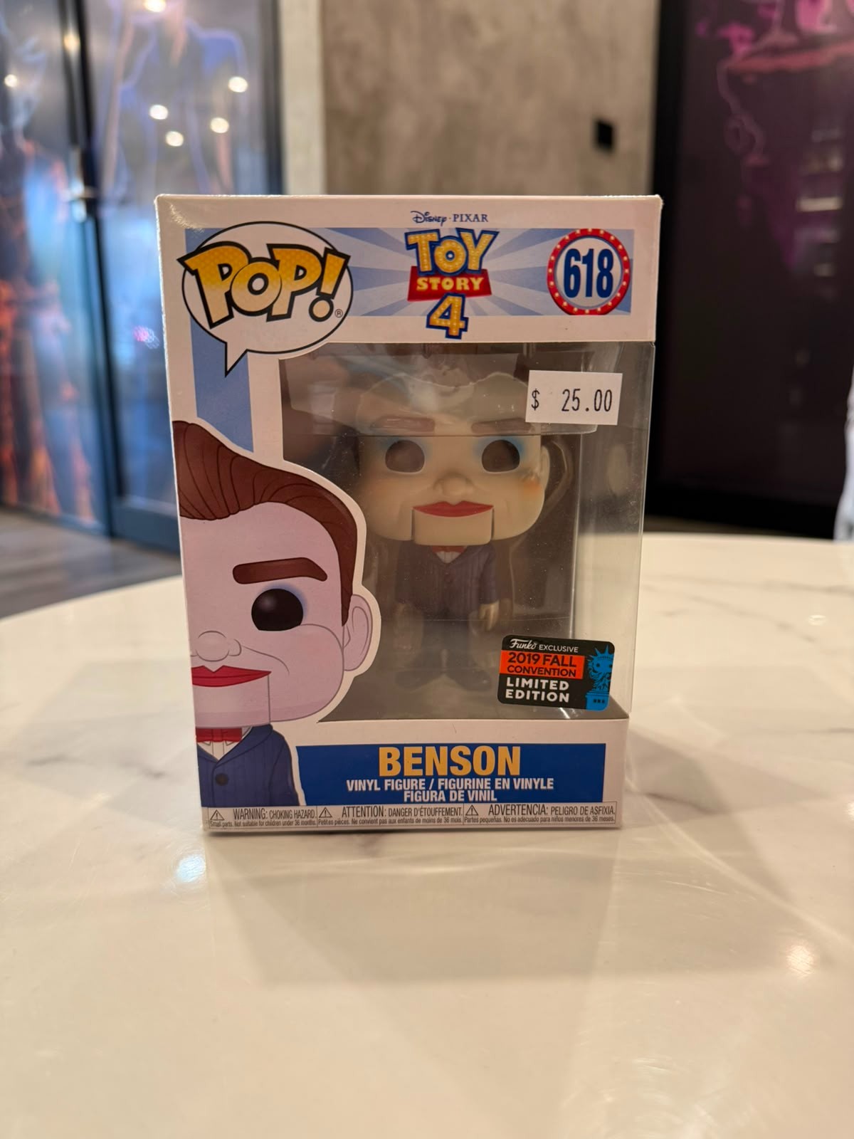 Funko Disney / Pixar Pop! Disney Benson Vinyl Figure
