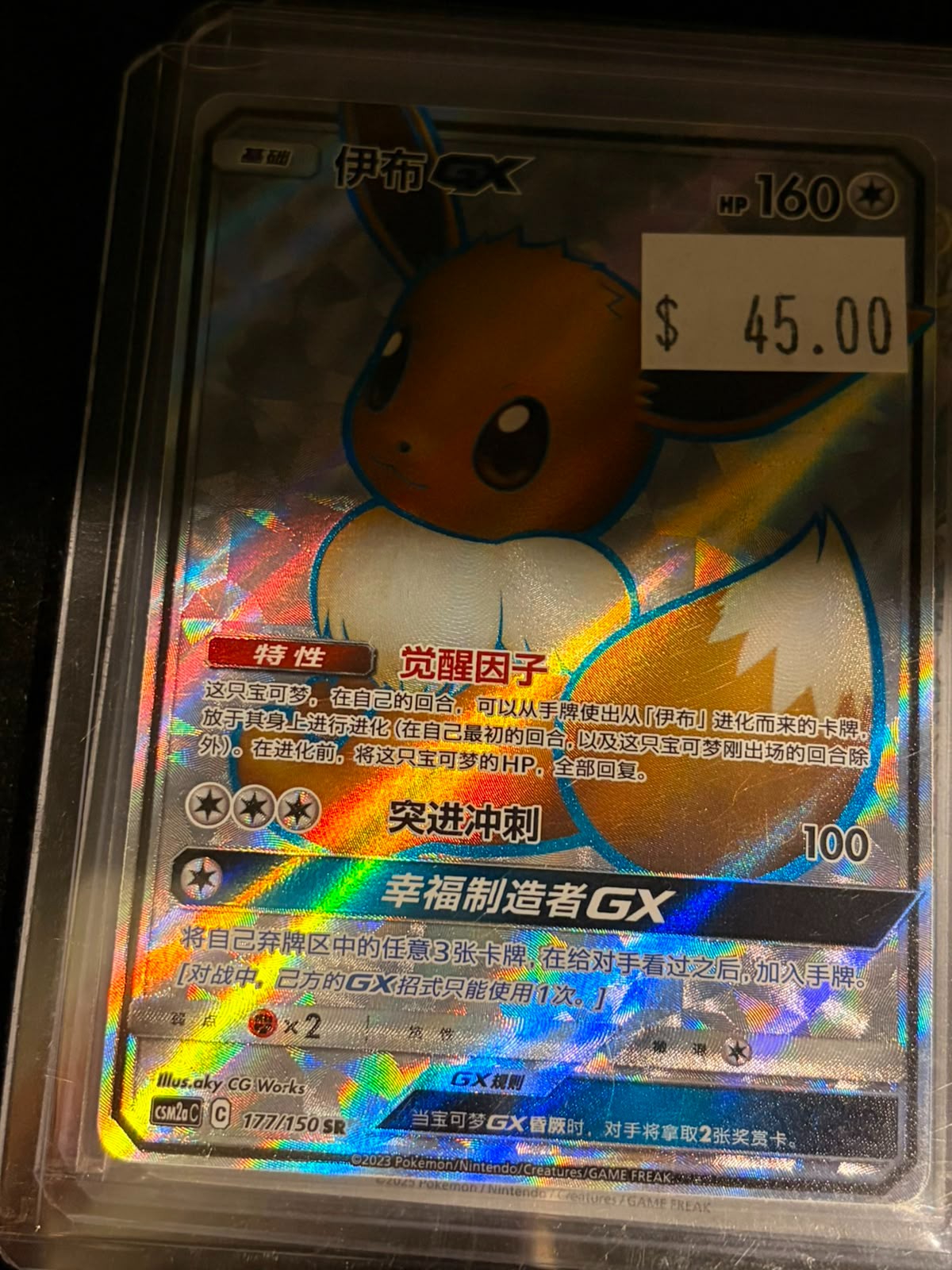 Pokémon Eevee GX 177/150