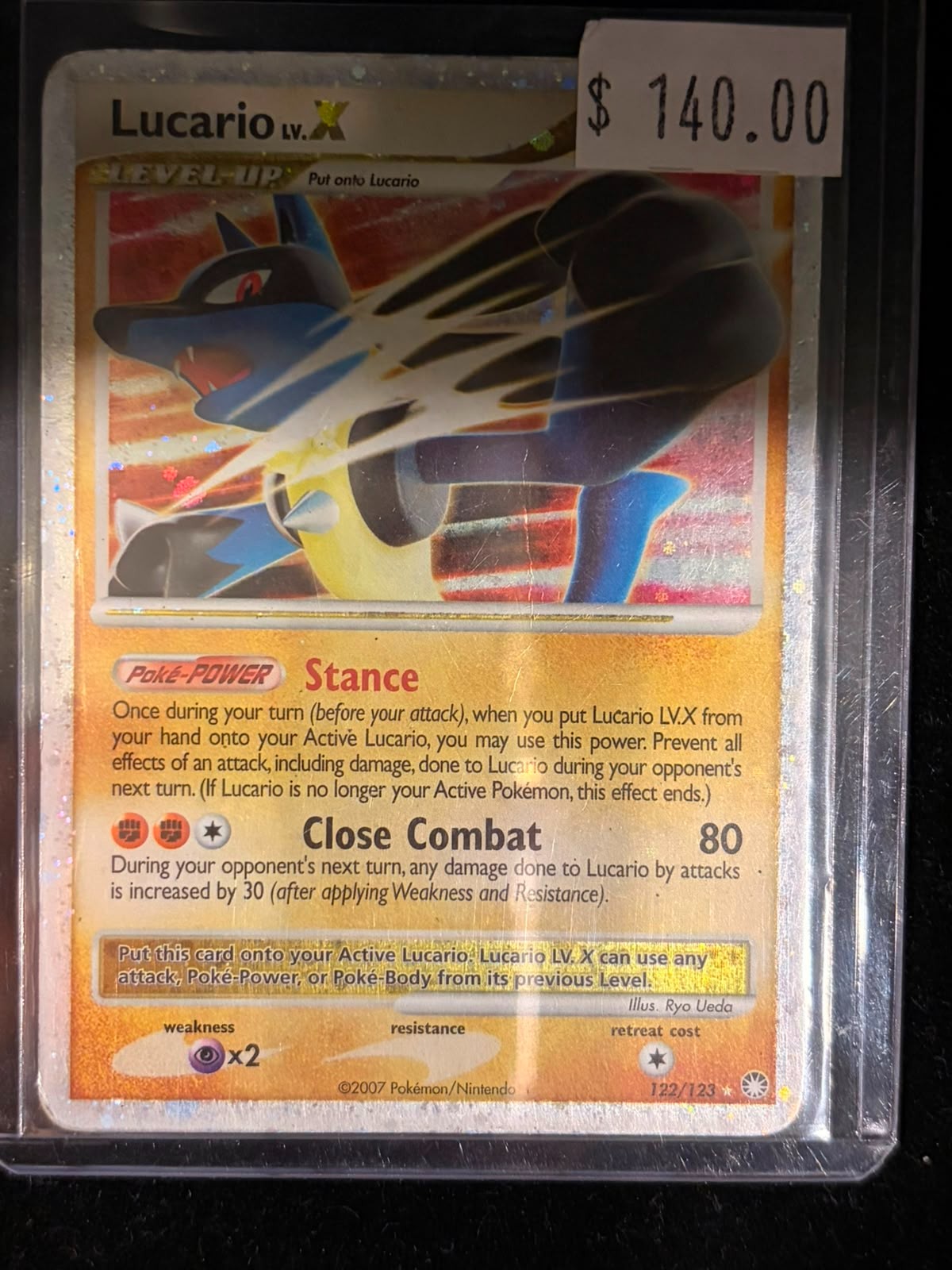 Pokémon Lucario LV.X 122/123