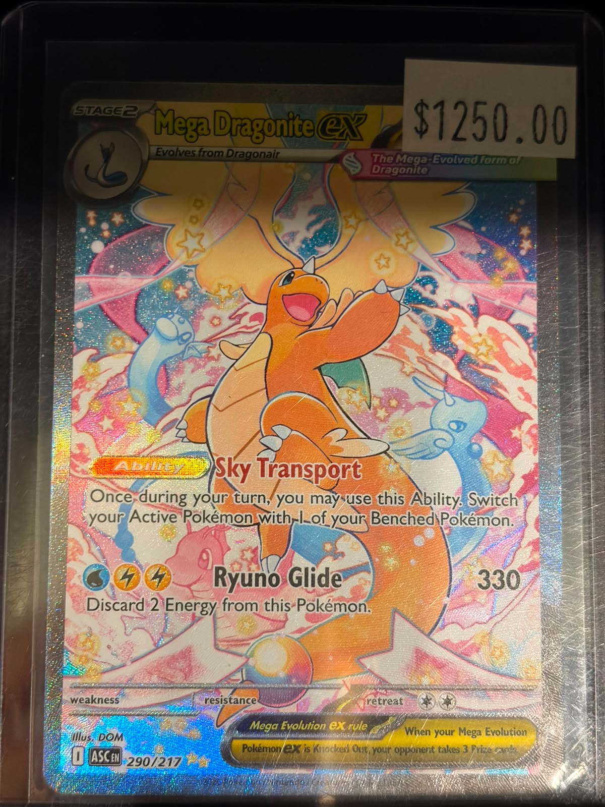 Pokémon Mega Dragonite ex 290/217