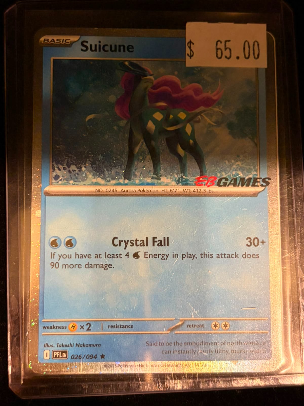 Pokémon Suicune 026/094