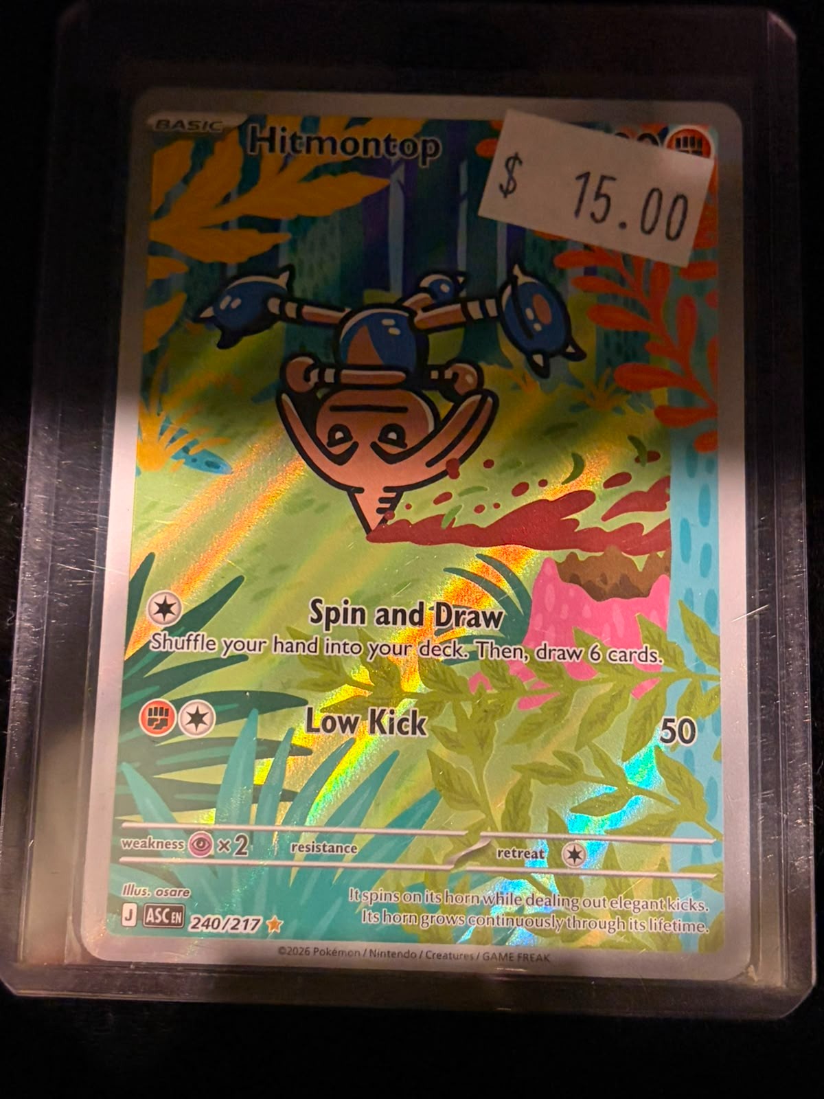 Pokémon Hitmontop 240/217