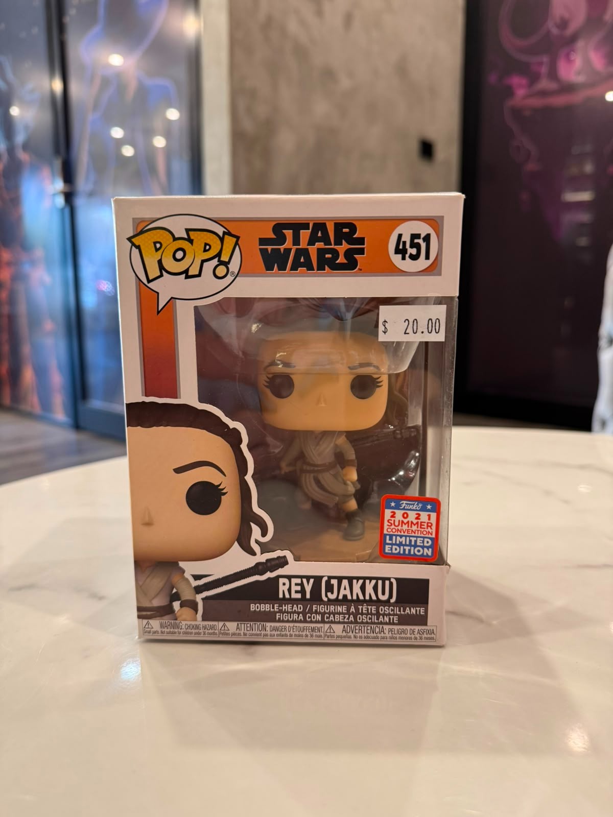 Pop Star Wars Rey Jakku 451